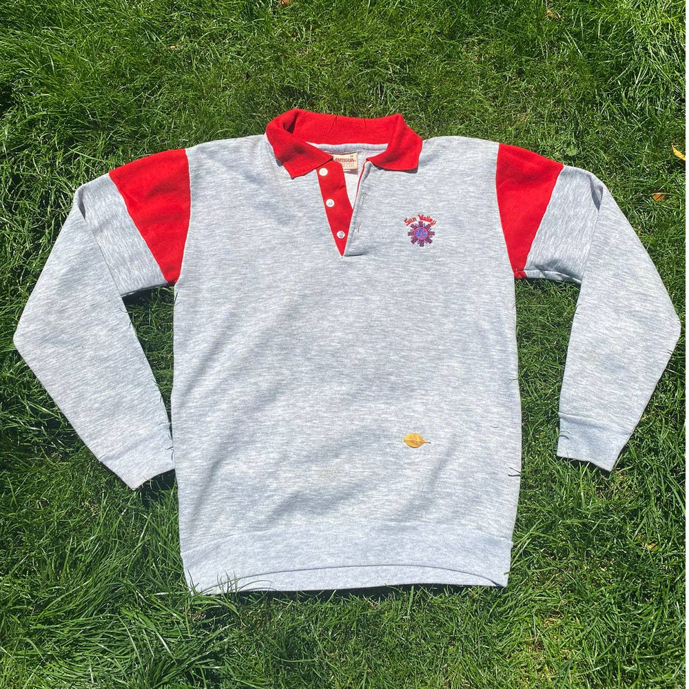 Vintage Sun Valley Polo Collared Sweatshirt Scottsdale AZ USA Made Medium